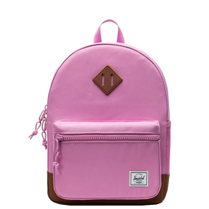 Herschel Supply Co. Heritage Kids Backpack opera mauve-saddle brown
