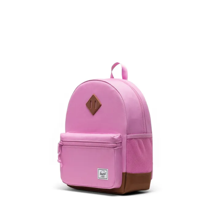 Herschel Supply Co. Heritage Kids Backpack opera mauve-saddle brown