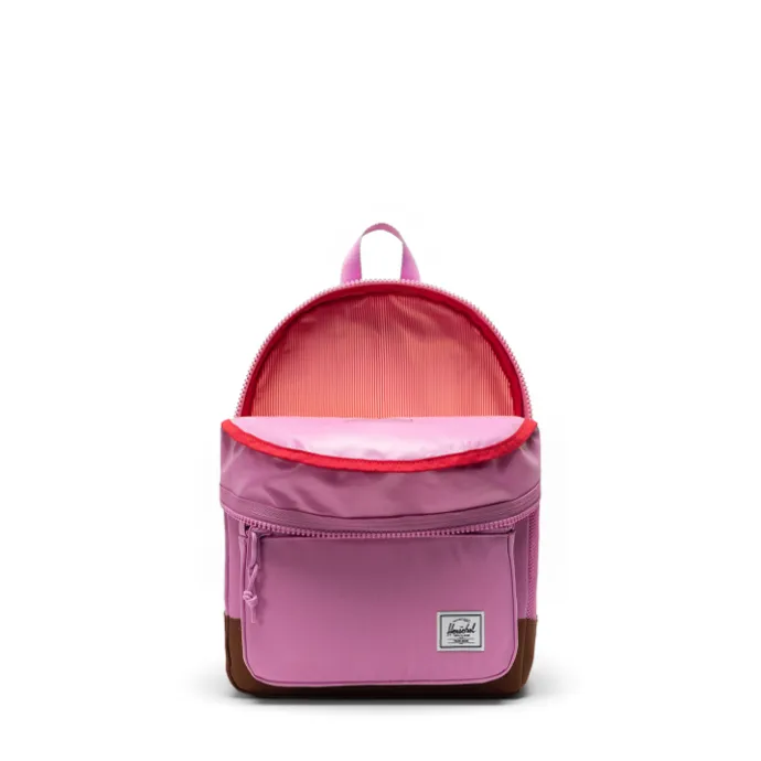 Herschel Supply Co. Heritage Kids Backpack opera mauve-saddle brown