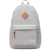 Herschel Supply Co. Heritage Backpack light grey crosshatch