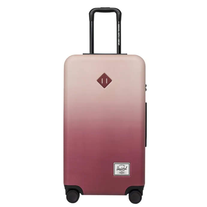 Herschel Supply Co. Heritage Hardshell Medium Luggage oxblood red gradient