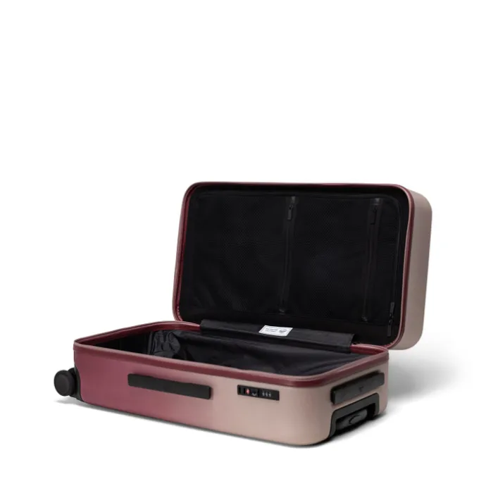 Herschel Supply Co. Heritage Hardshell Medium Luggage oxblood red gradient