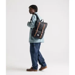 Herschel Supply Co. Little America Mid Backpack light grey crosshatch