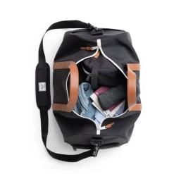 Herschel Supply Co. Novel Duffle light grey crosshatch