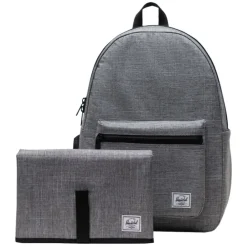 Herschel Supply Co. Settlement Backpack Diaper Bag raven crosshatch