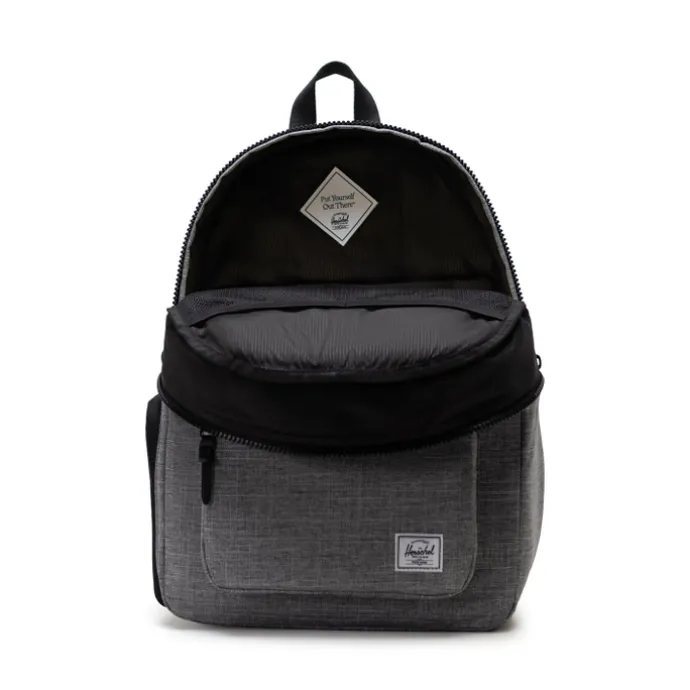 Herschel Supply Co. Settlement Backpack Diaper Bag raven crosshatch