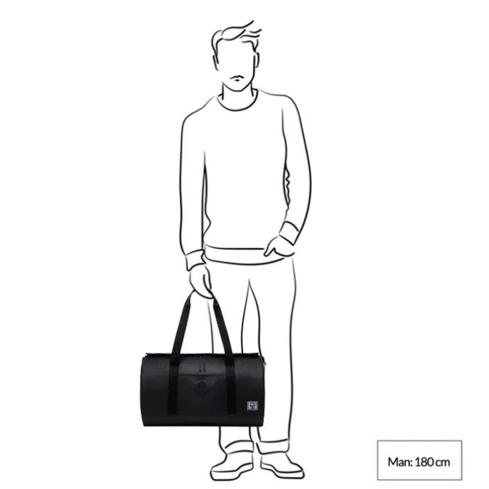 Herschel Supply Co. Weather Resistant Heritage Duffle black