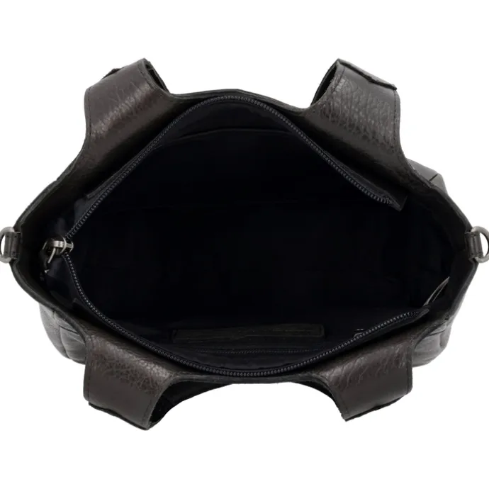 Hide & Stitches Earth Handbag black