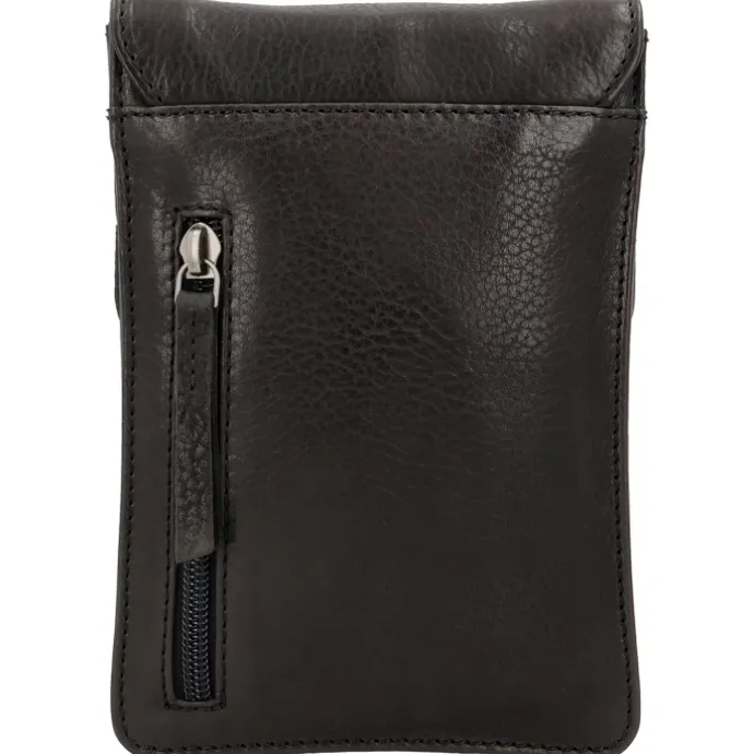 Hide & Stitches Earth Phonebag black