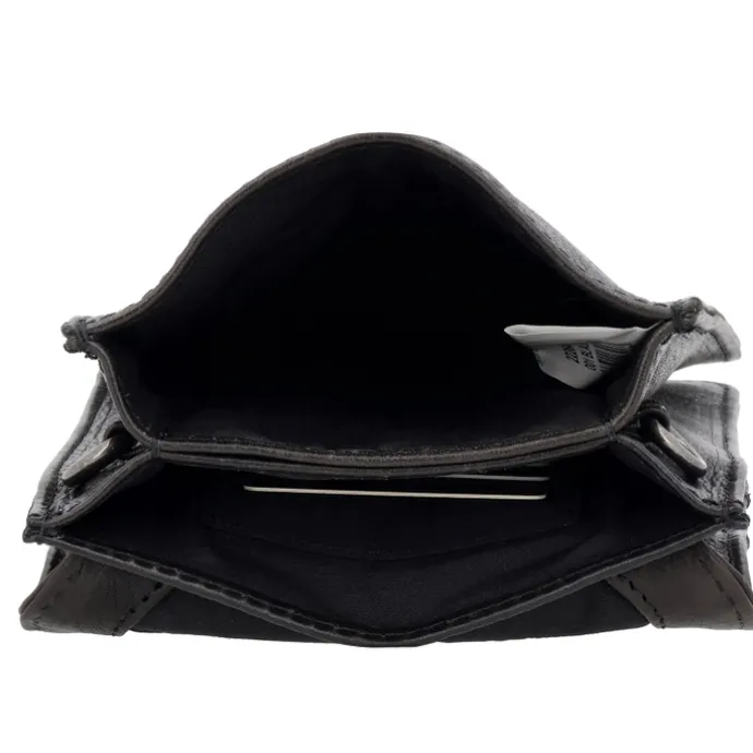 Hide & Stitches Earth Phonebag black