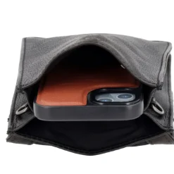 Hide & Stitches Earth Phonebag black
