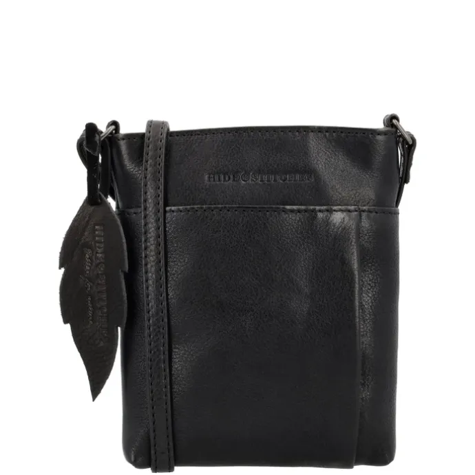 Hide & Stitches Earth Shoulderbag black