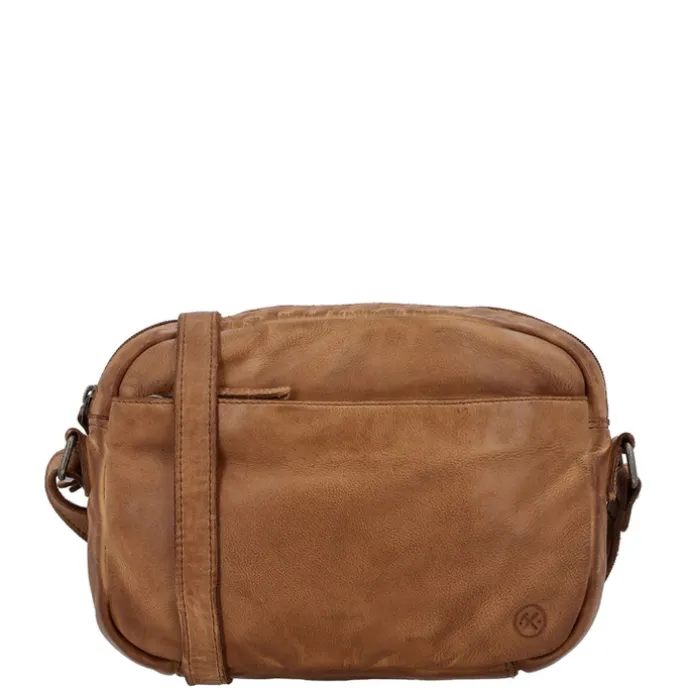 Hide & Stitches Essentials Shoulderbag cognac
