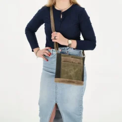 Hide & Stitches Himalaya Shoulderbag olivegreen