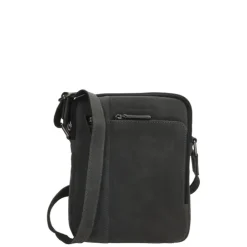 Hide & Stitches Idaho Breeze Schoudertas zwart