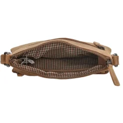 Hide & Stitches Idaho Celestial Schoudertas bruin