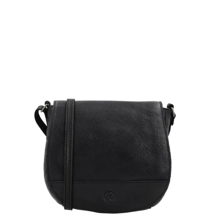 Hide & Stitches Idaho Crossbody Shoulderbag black