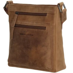 Hide & Stitches Idaho Dusk Schoudertas bruin