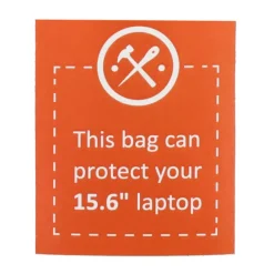 Hide & Stitches Idaho Eclipse Laptoptas donkerzand