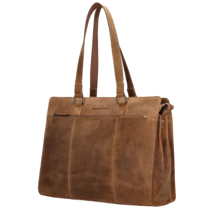 Hide & Stitches Idaho Eclipse Laptoptas bruin