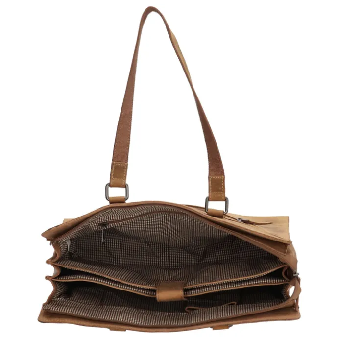 Hide & Stitches Idaho Eclipse Laptoptas bruin