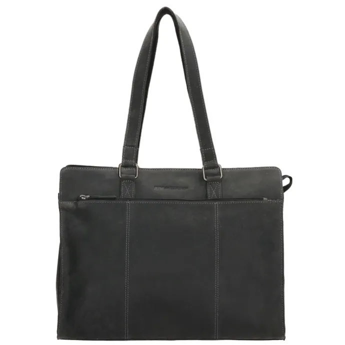Hide & Stitches Idaho Eclipse Laptoptas zwart