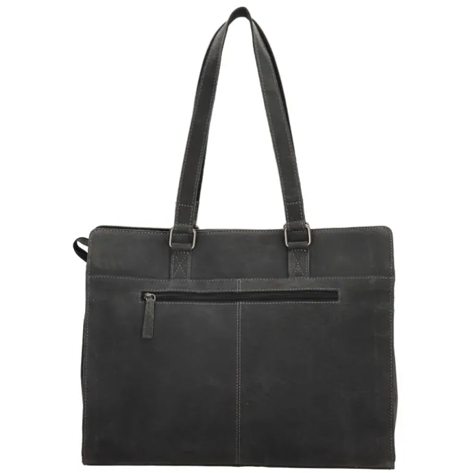 Hide & Stitches Idaho Eclipse Laptoptas zwart