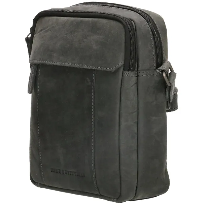 Hide & Stitches Idaho Harmony Schoudertas zwart