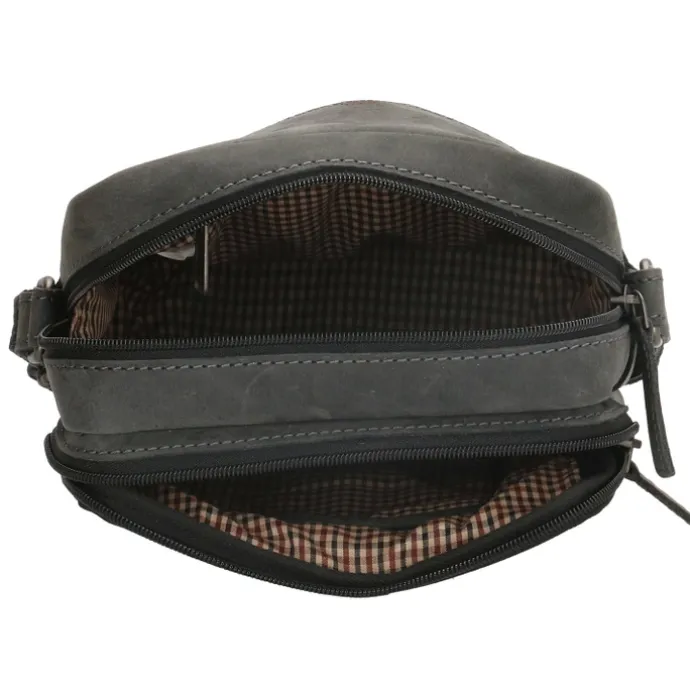 Hide & Stitches Idaho Harmony Schoudertas zwart