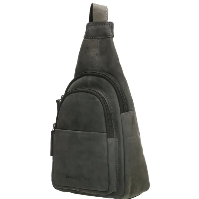 Hide & Stitches Idaho Radiant Schoudertas zwart