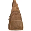 Hide & Stitches Idaho Radiant Schoudertas bruin