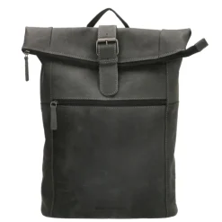 Hide & Stitches Idaho Rolltop Backpack 15,6" black