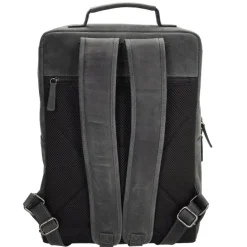 Hide & Stitches Idaho Rustic Rugzak zwart