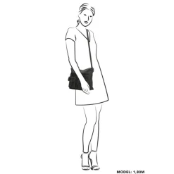 Hide & Stitches Idaho Shoulderbag black