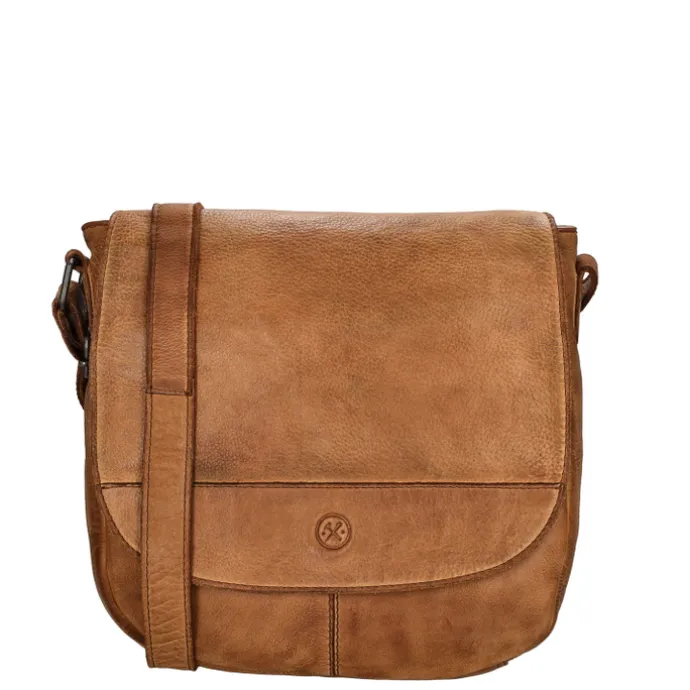 Hide & Stitches Idaho Shoulderbag cognac