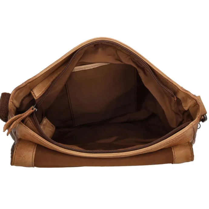 Hide & Stitches Idaho Shoulderbag cognac