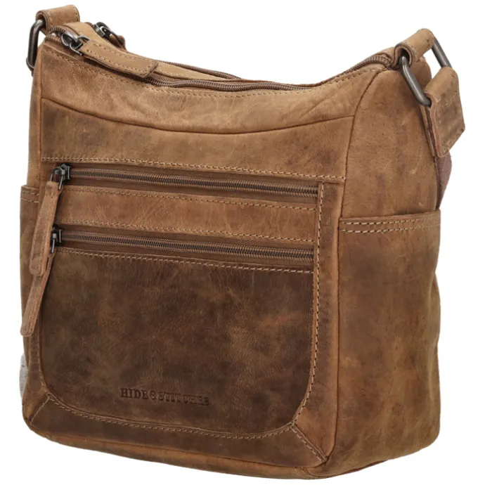 Hide & Stitches Idaho Shoulderbag brown
