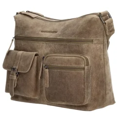Hide & Stitches Idaho Shoulderbag darksand