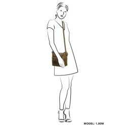 Hide & Stitches Idaho Shoulderbag olivegreen