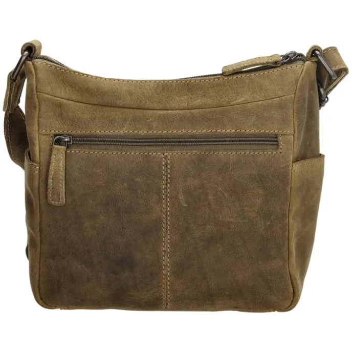 Hide & Stitches Idaho Shoulderbag olivegreen