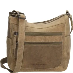 Hide & Stitches Idaho Shoulderbag darksand