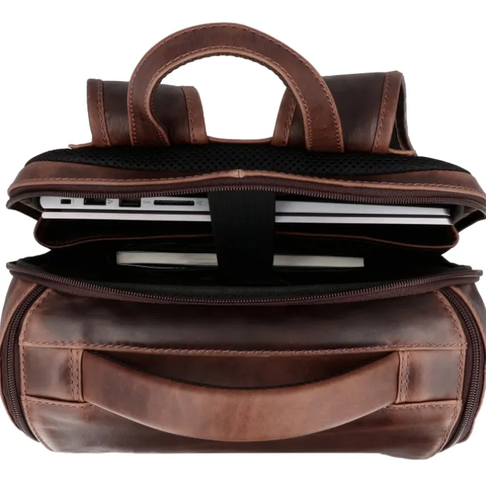Hide & Stitches Japura Backpack dark brown