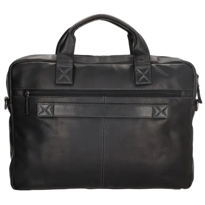 Hide & Stitches Japura Laptopbag black