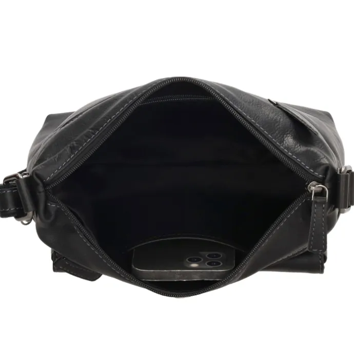 Hide & Stitches Japura Shoulderbag Large black