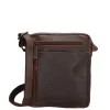 Hide & Stitches Japura Shoulderbag darkbrown