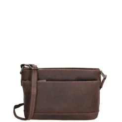 Hide & Stitches Japura Shoulderbag dark brown