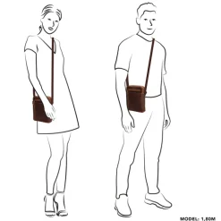 Hide & Stitches Japura Shoulderbag cognac