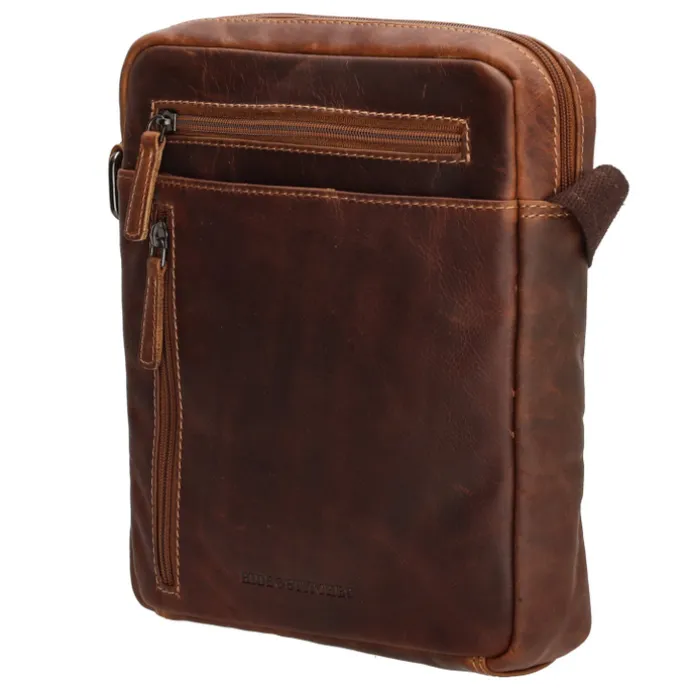 Hide & Stitches Japura Shoulderbag cognac