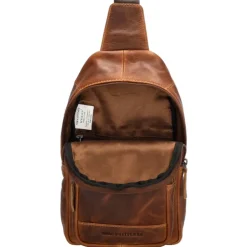Hide & Stitches Japura Slingbag cognac