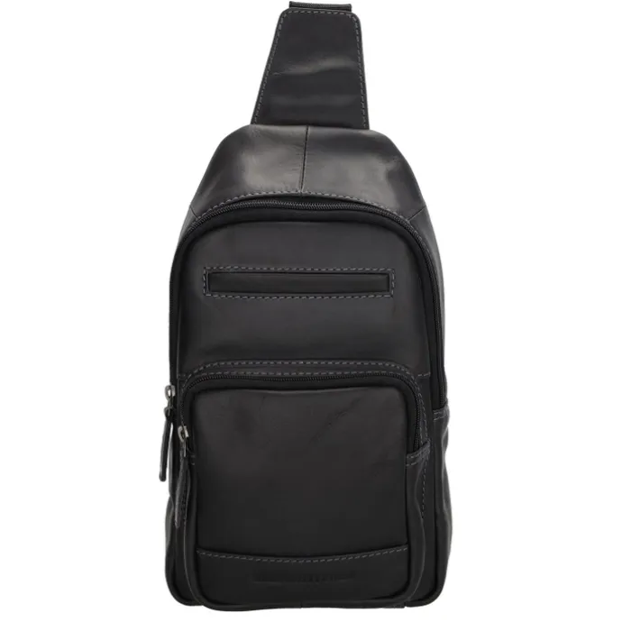 Hide & Stitches Japura Slingbag black